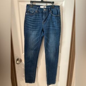 KanCan Dark Blue Skinny Jeans Womens 7/27